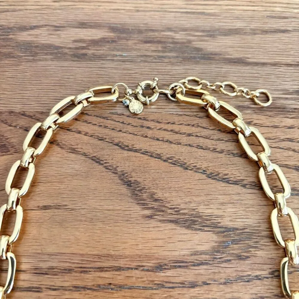 J.Crew | Ornate Art Deco Pendant Necklace | 18” Adjustable